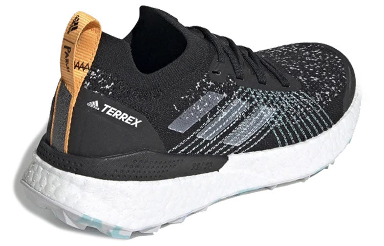 (WMNS) adidas Terrex Two Ultra Parley Trail 'Black White Blue' EE8964