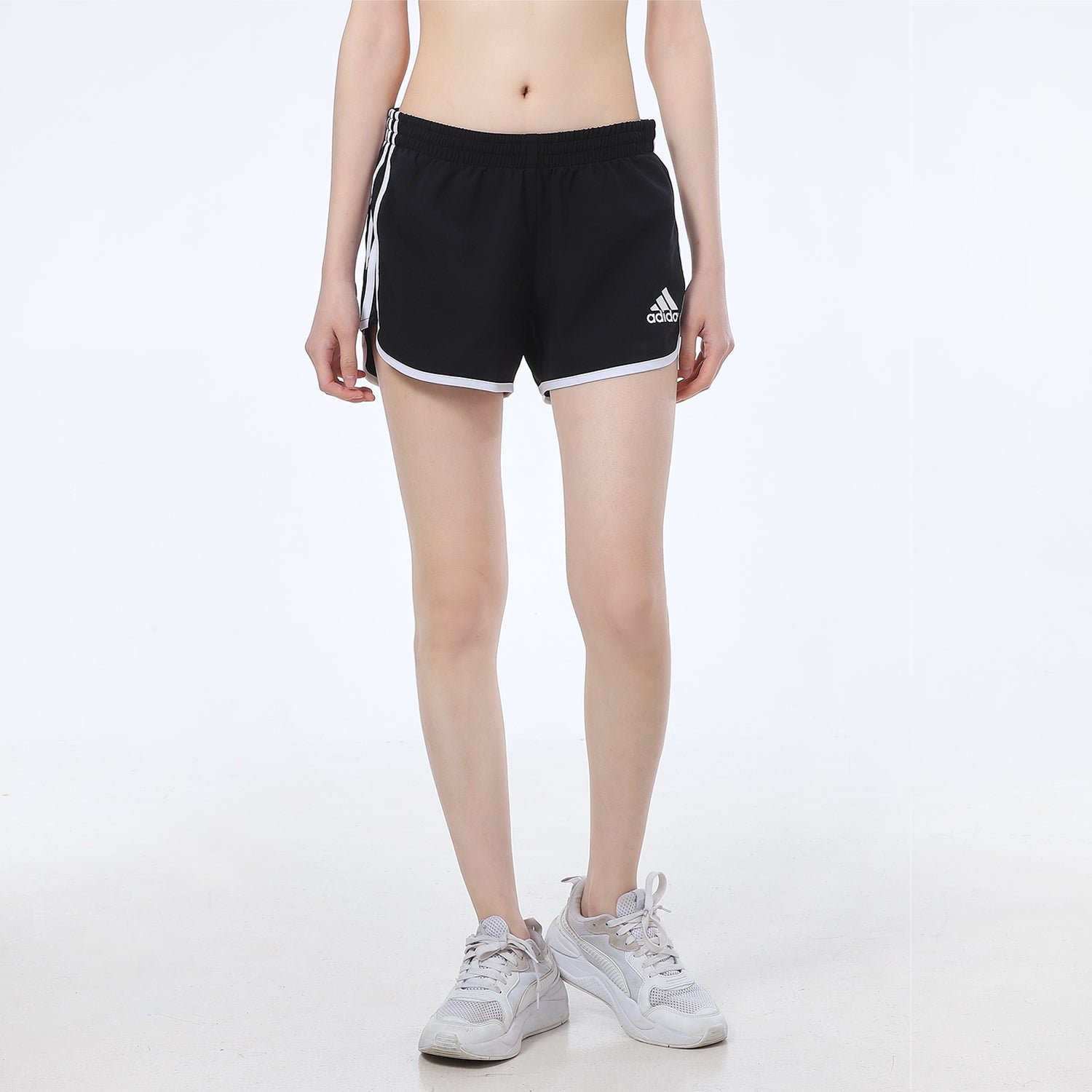 (WMNS) adidas Casual Sports Running Gym Woven Shorts Black GK1980
