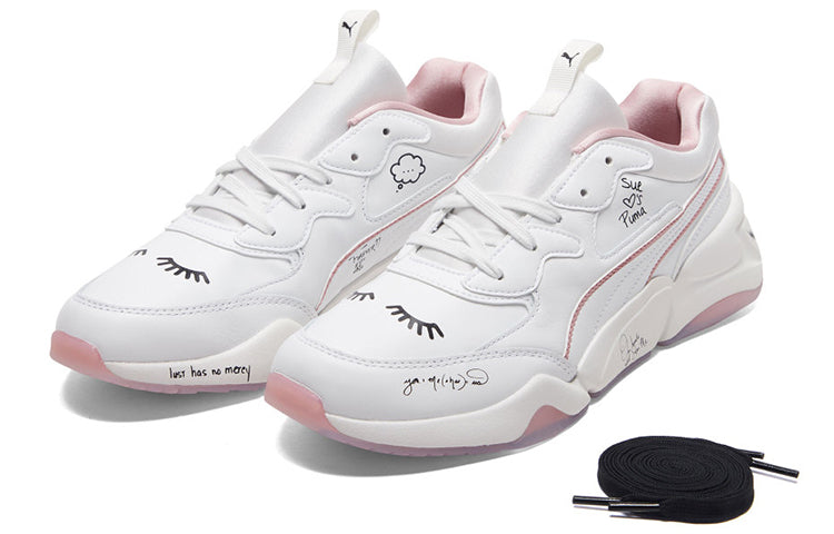 (WMNS) PUMA Sue Tsai x Nova 'Bright White' 369878-01