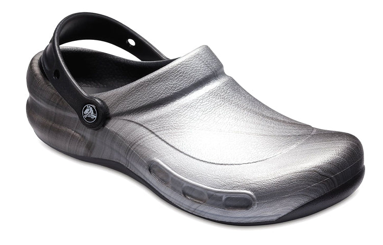 Crocs Bistro Graphic Clogs 'Silver Black' 204044-041