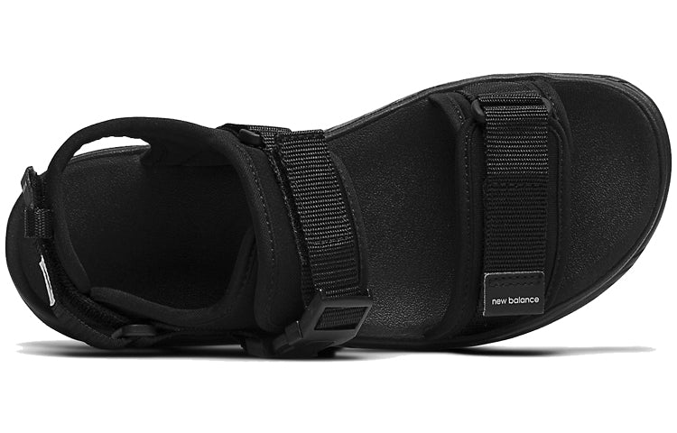 New Balance 800 Series Stylish Unisex Black Sandals SDL800AB