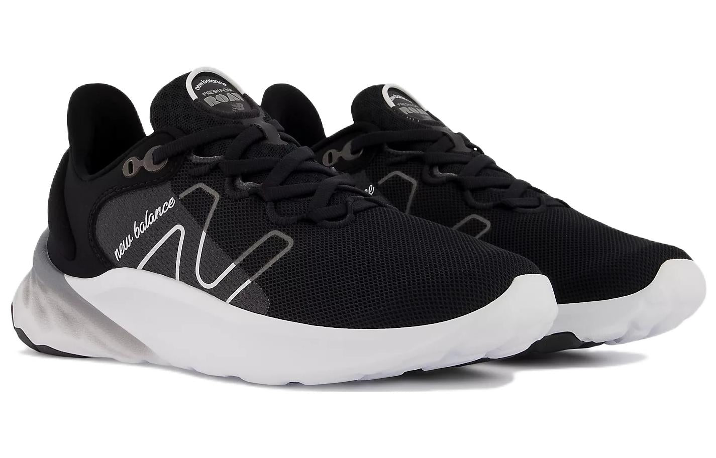 (WMNS) New Balance Fresh Foam Roav v2 'Black White' WROAVCC2