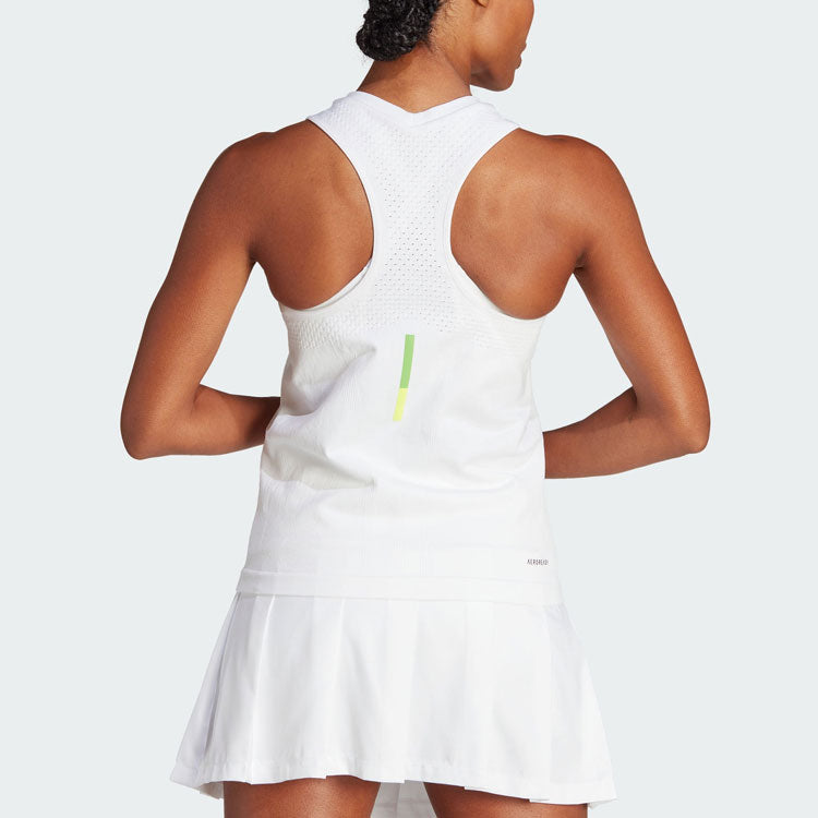 (WMNS) adidas Aeroready Pro Seamless Tennis Tank Top 'White' IA7030