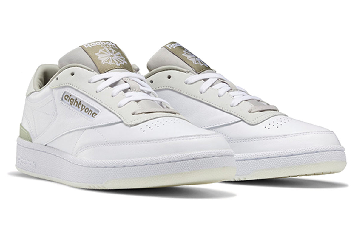 Reebok Club C 85 White Green Skate Shoes 'White Green' FY3016