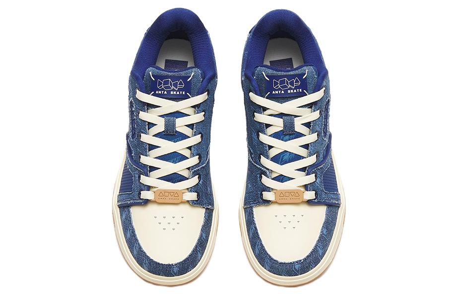 (WMNS) ANTA Skateboarding Series Sneakers 'Denim Blue Gum' 122248025-3