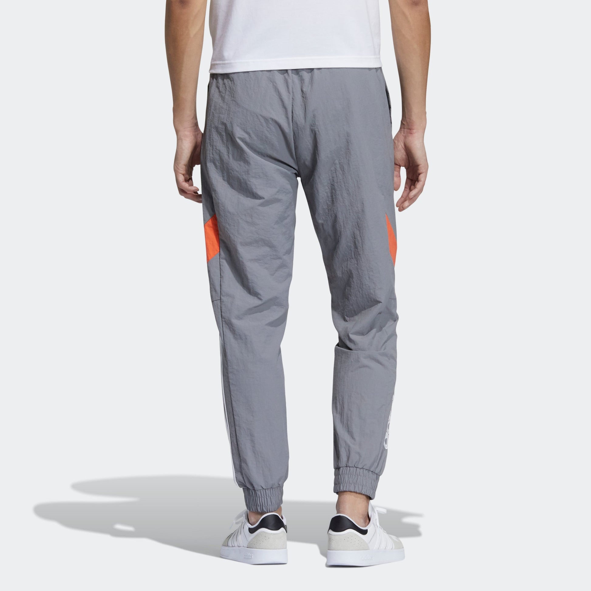 adidas neo M Cs Wvn Tp 2 Logo Woven Athletics Sports Pants light grey GP5667