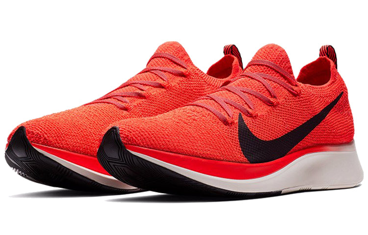 Nike Zoom Fly Flyknit 'Black Bright Crimson' AR4561-600