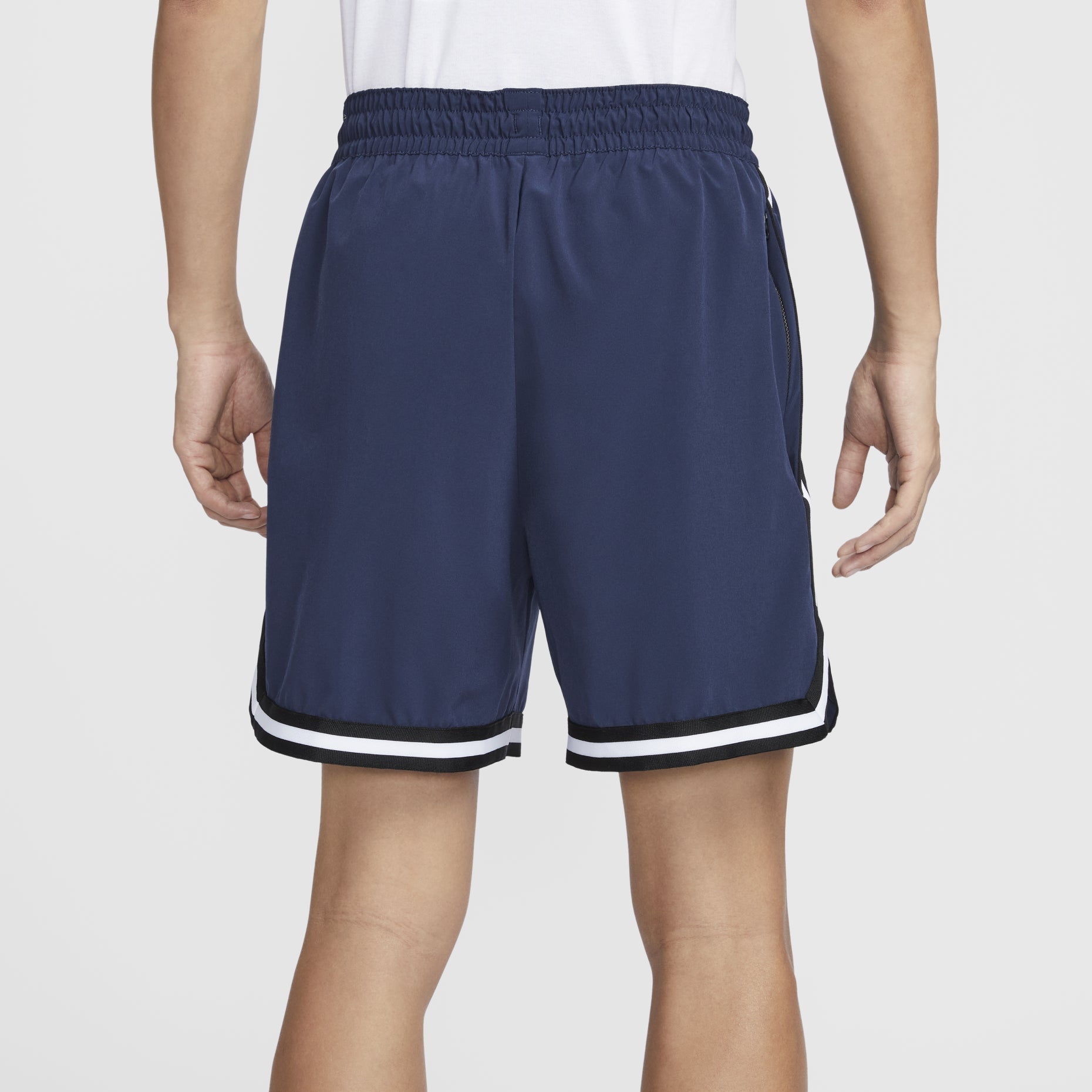 Nike DNA Dri-FIT Comfortable Woven Basketball Shorts 'Blue White' FN2660-410
