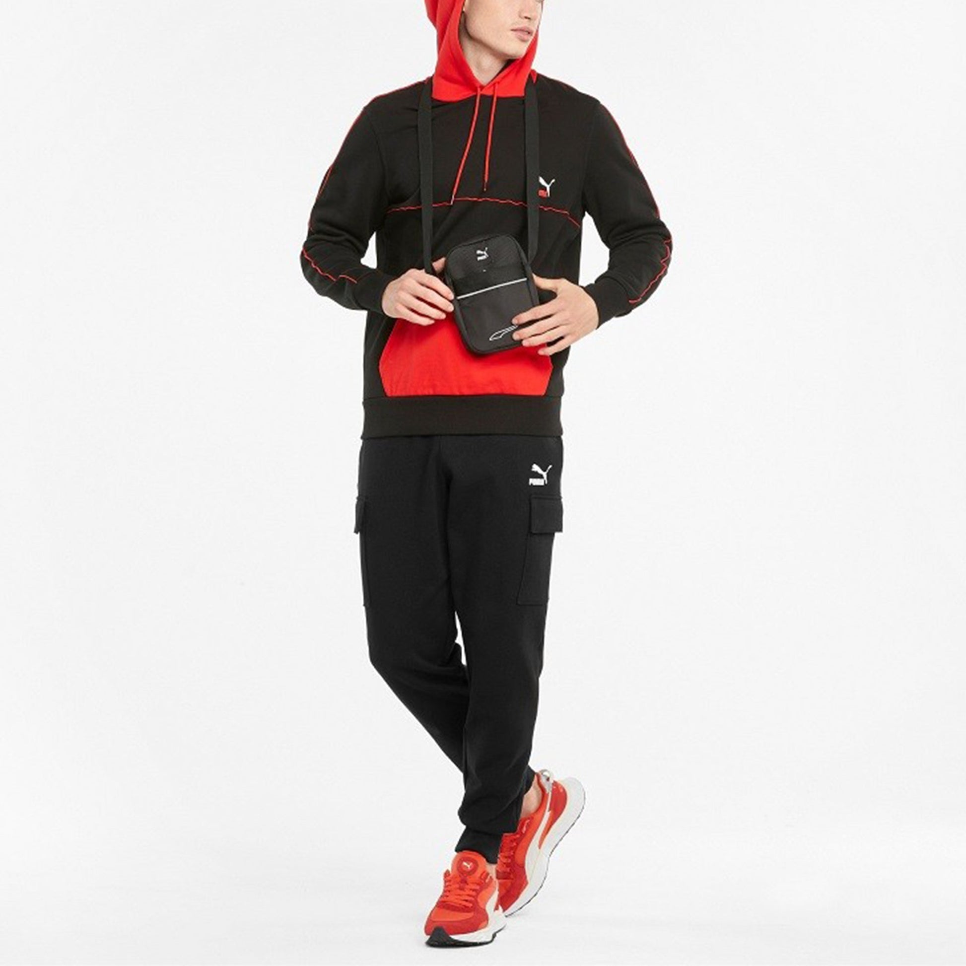 PUMA CLSX Training Cargo Pants 'Black' 534155-01