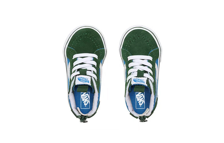 Vans 2-Tone Sk8-hi Zip BP Blue/Green VN0A4BV1WK9
