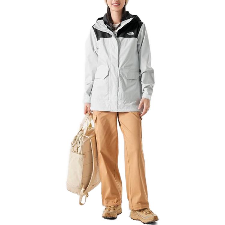 (WMNS) THE NORTH FACE Rain Zip-in Jacket 'Teal' NF0A88RS-9B8