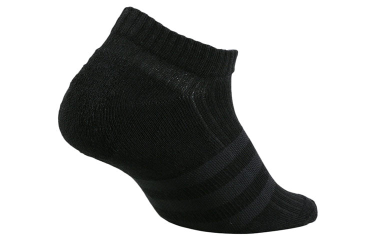 adidas 3-Stripes No-Show Socks 3 Pairs Black/White/Grey AA2281