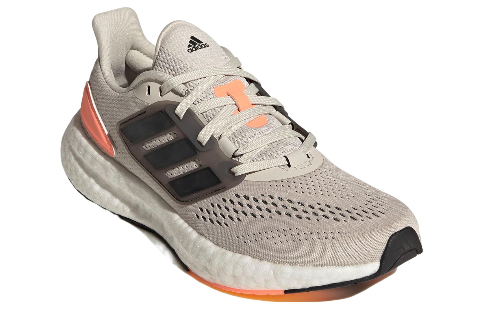 (WMNS) adidas PureBoost 22 'Brown Black Orange' HQ1464