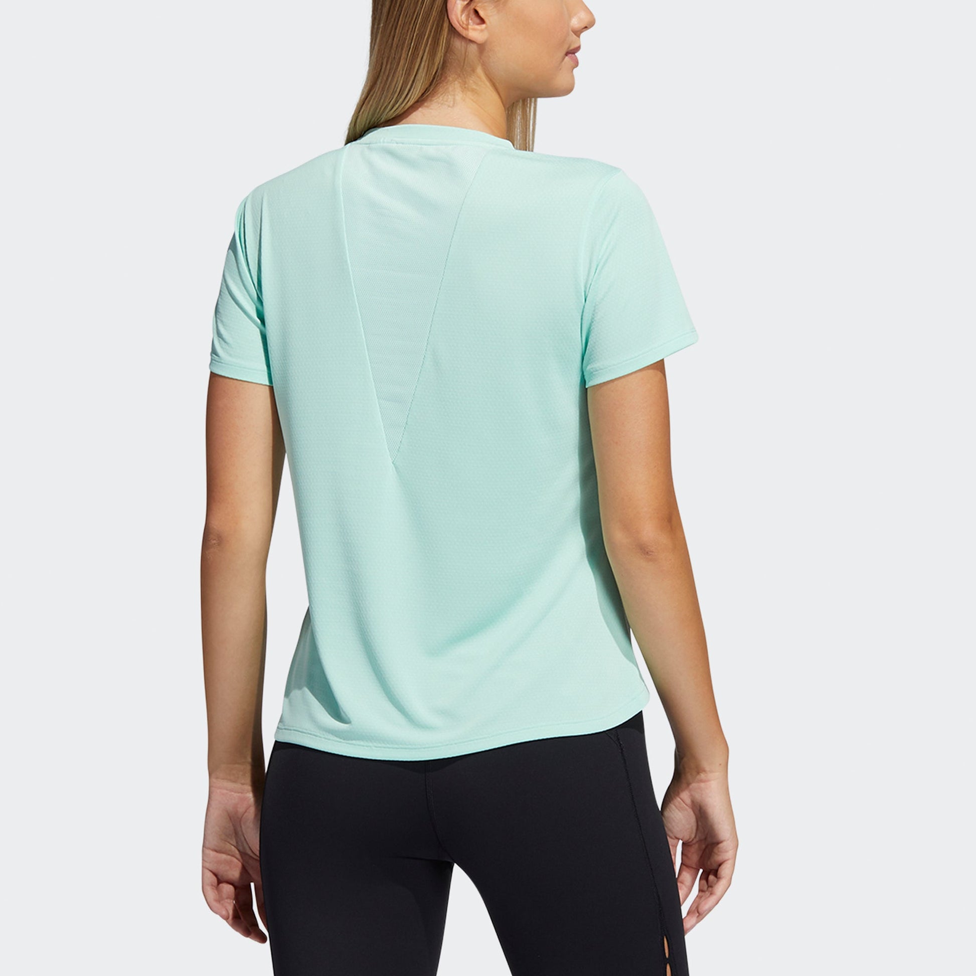 (WMNS) adidas Heatrdy Focus T Intense Training Sports Short Sleeve T-shirt Mint Green H20749