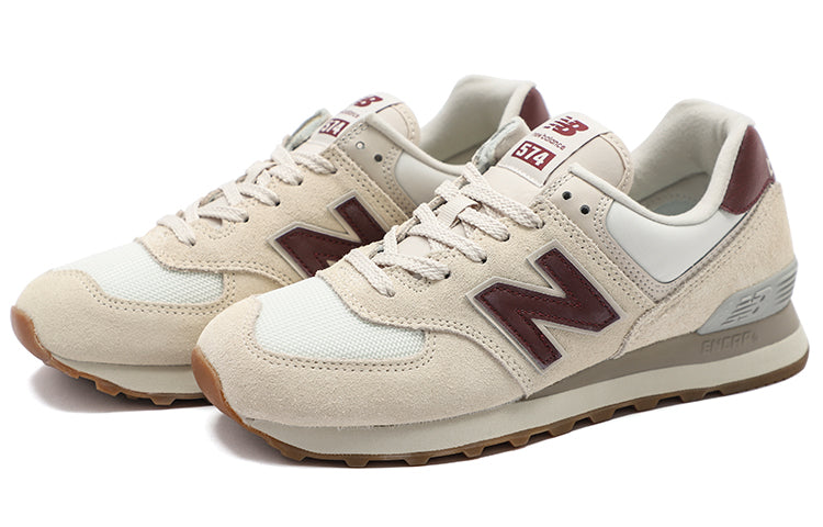 (WMNS) New Balance NB 574 'Cream y Black' WL574RCF-B
