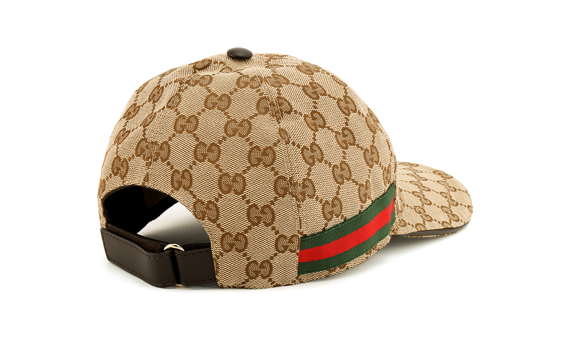 Gucci Original GG Canvas Baseball Hat With Web 'Original GG' 200035-KQWBG-9791