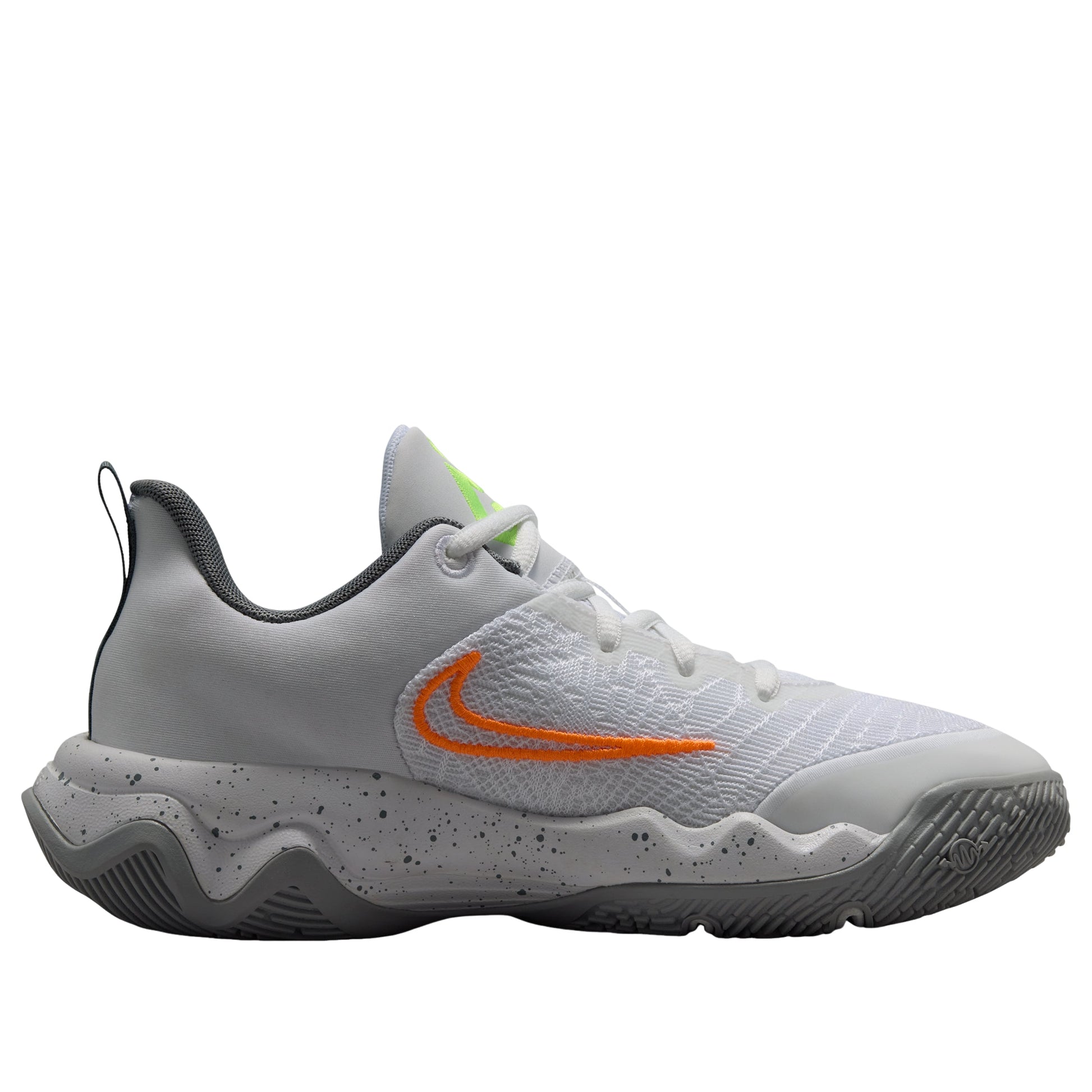 (GS) Nike Giannis Immortality 4 'White Volt Wolf Grey Black' IH7664-101