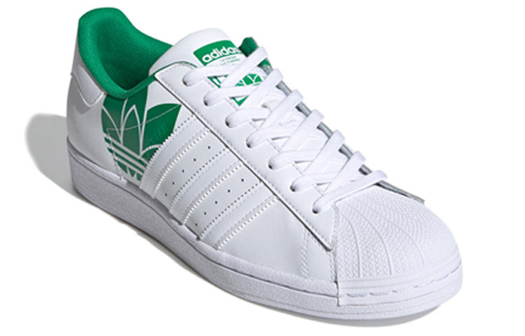 adidas Superstar 'Trefoil Print - White Green' FY2827