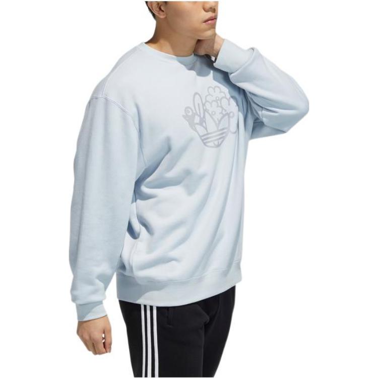 adidas Crew Sweats Hellow 'Blue' HB6866