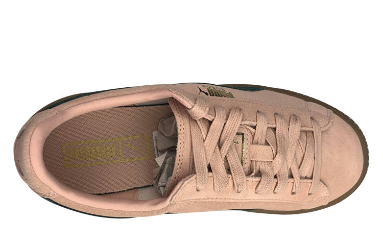 (WMNS) PUMA Suede Platform 'Brown Khaki' 364718-11