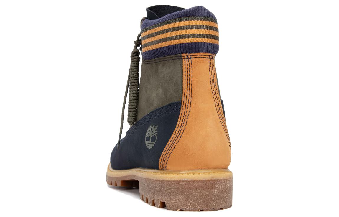 Timberland 6 Inch Waterproof Boot 'Navy Orange' A5ZZF019