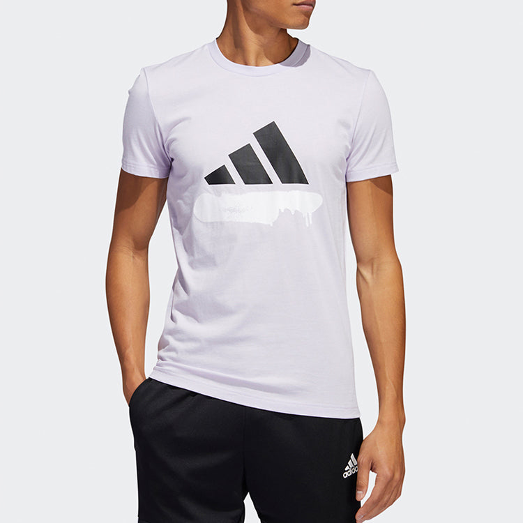 adidas Sports Stylish Short Sleeve Purple FT2827