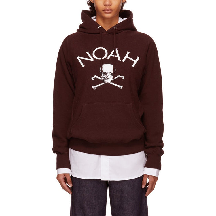 NOAH Unisex Nyc Jolly Roger Burgundy Heather Deep-Wine SS2FW19BRH