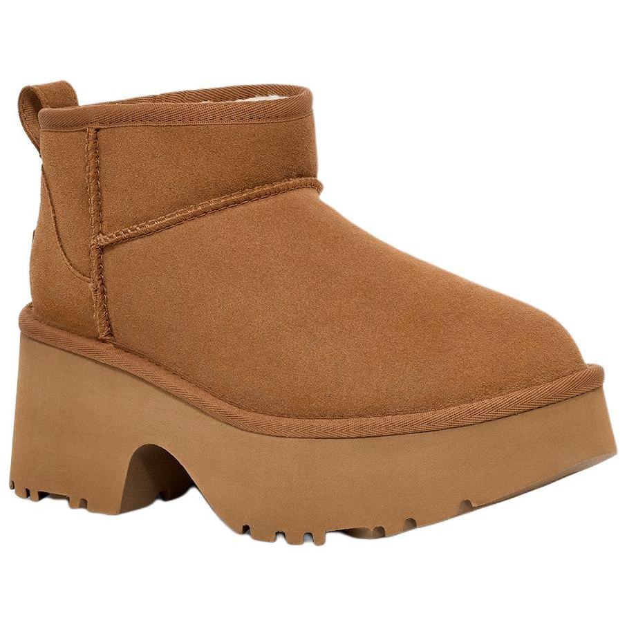 (WMNS) UGG Classic Ultra Mini New Heights 'Chestnut' 1158311-CHE