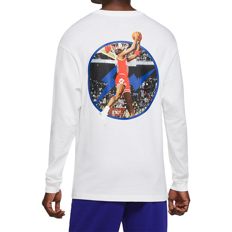 Air Jordan x Fragment Long-Sleeve T-Shirt 'Platinum Tint' DA2981-094