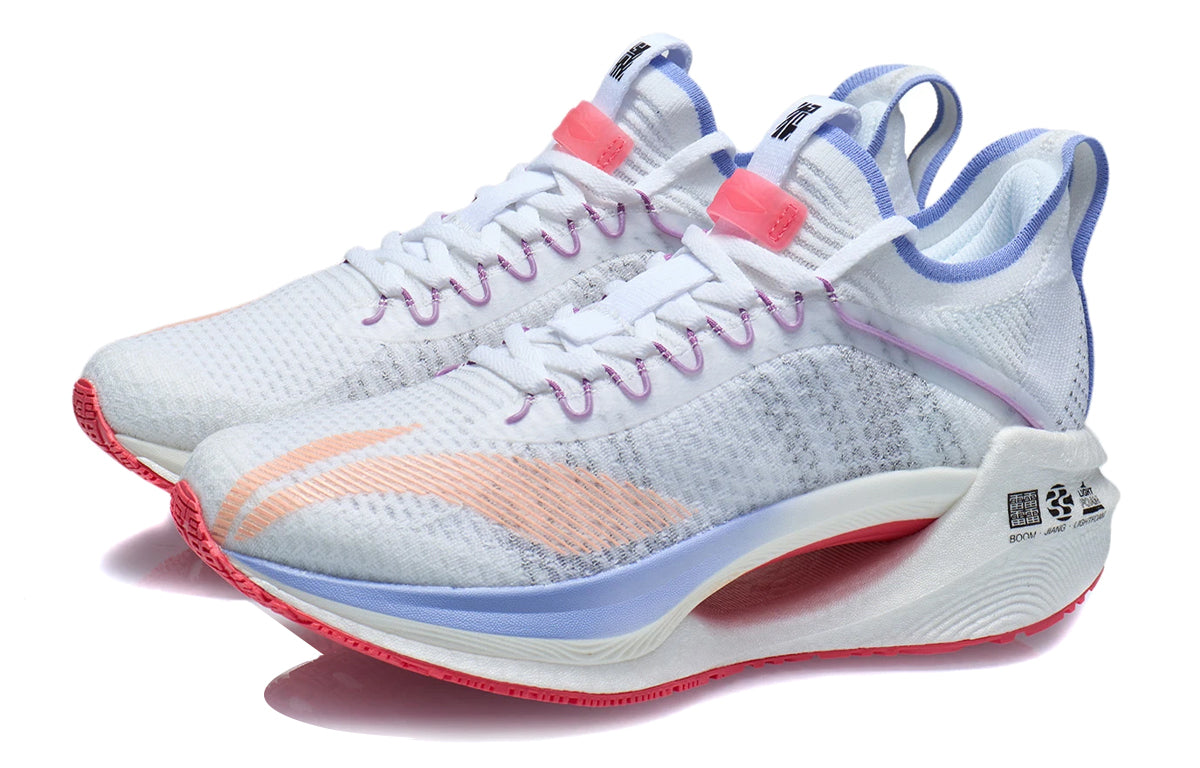(WMNS) Li-Ning Jue Ying Essential 'White Blue Orange' ARHR126-3