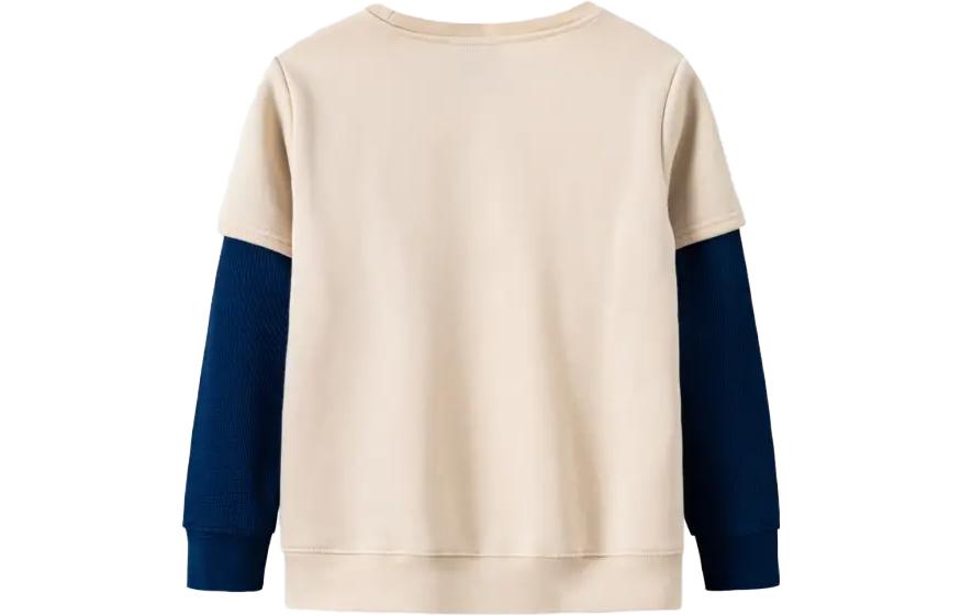 (GS) Air Jordan Logo Sweater 'Beige' FD4977-219