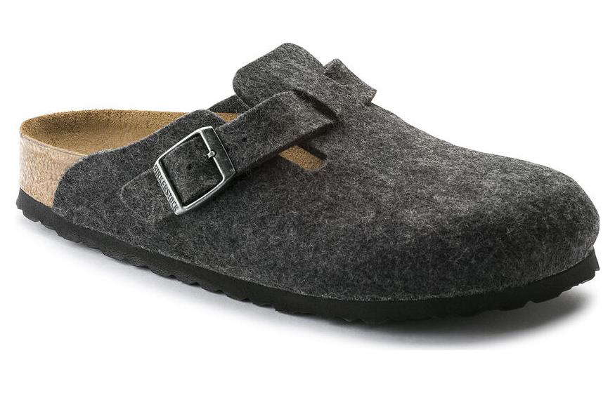 Birkenstock Boston Regular 'Wool Felt Anthracite' 0160371