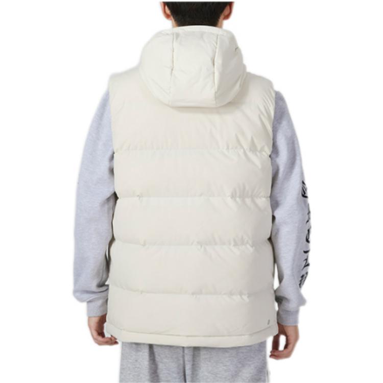 adidas Helionic Hooded Down Vests 'White' HE1462