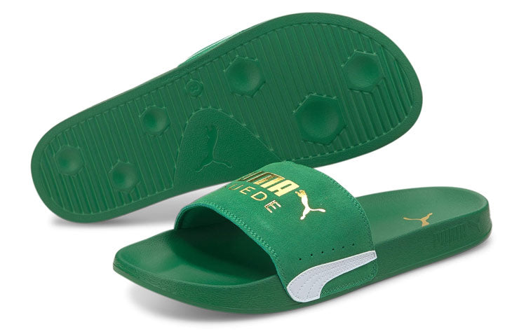 PUMA Leadcat Ftr Suede Classic Green Slipper 372277-10