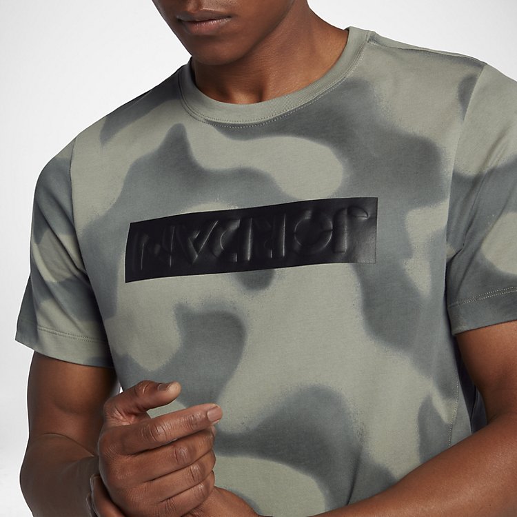 Air Jordan Camo T-Shirt 'Grey' 864925-004