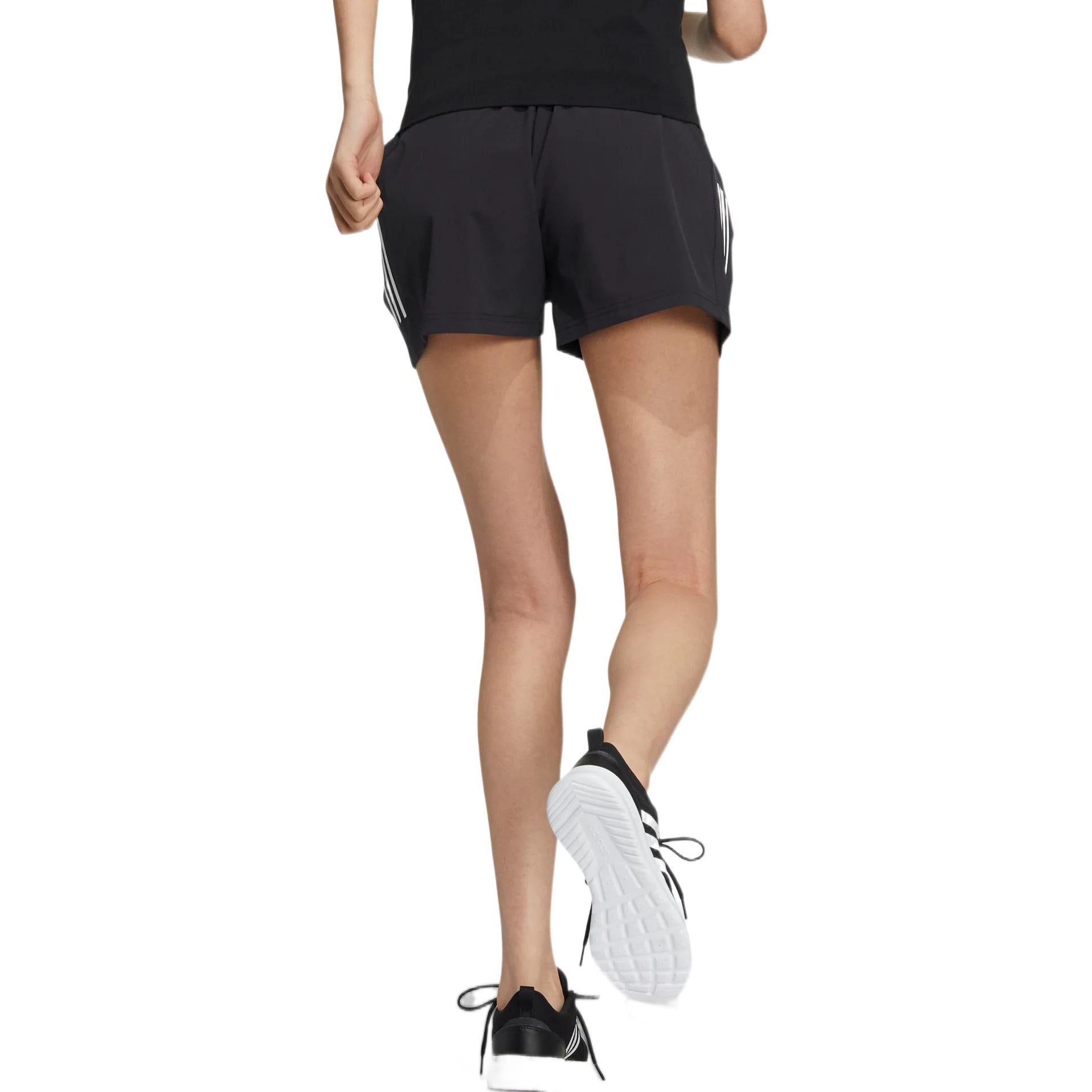 (WMNS) adidas Met Shir Shorts Asia Sizing 'Black' HF2470