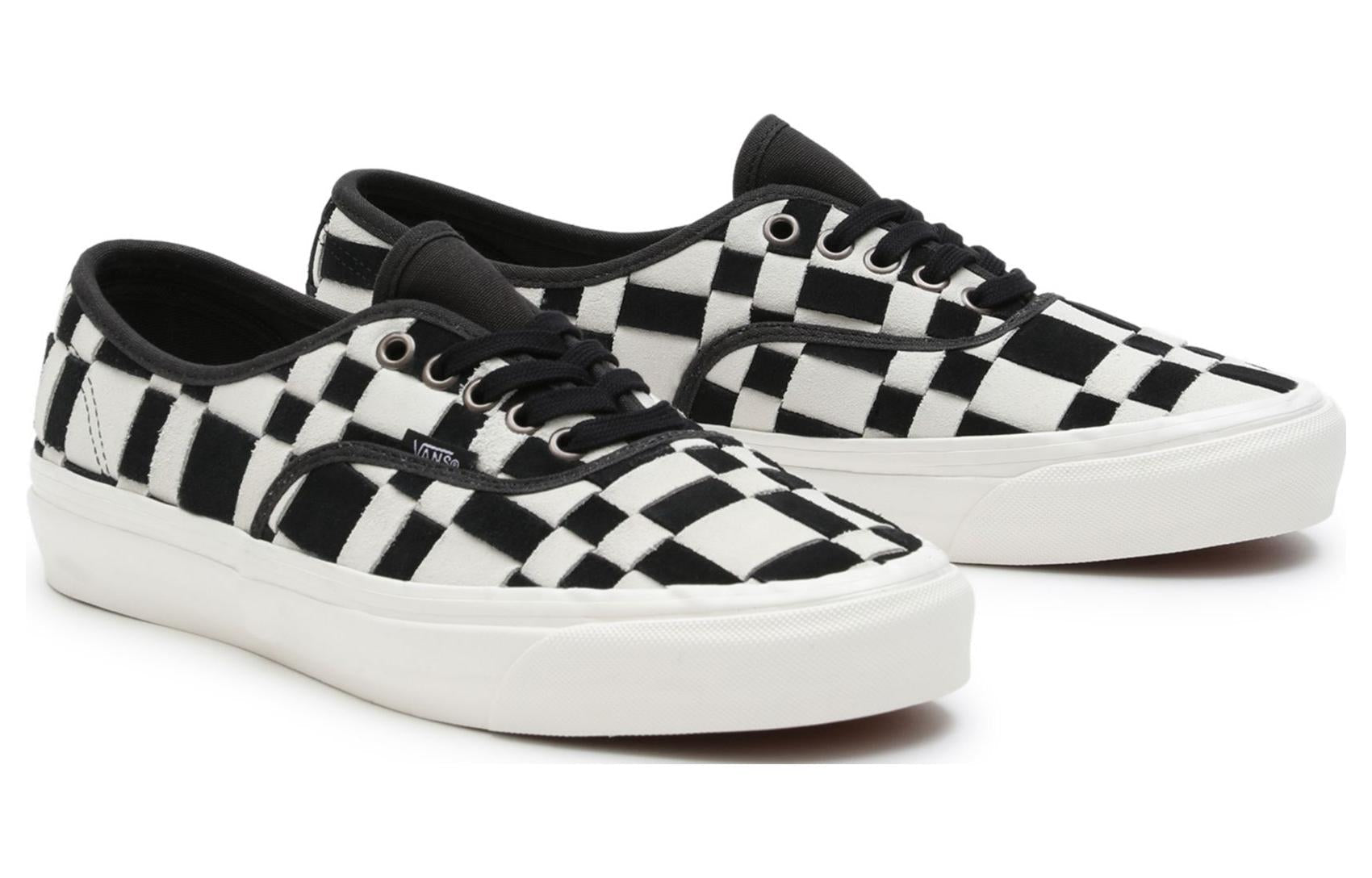 Vans Authentic Woven Check 44 DX 'White Black' VN0A4BVYBA2