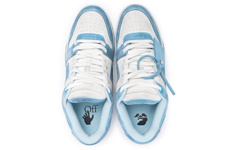 Off-White Out Of Office Low-Top Sneaker 'Blue White' OMIA189S23LEA0110140