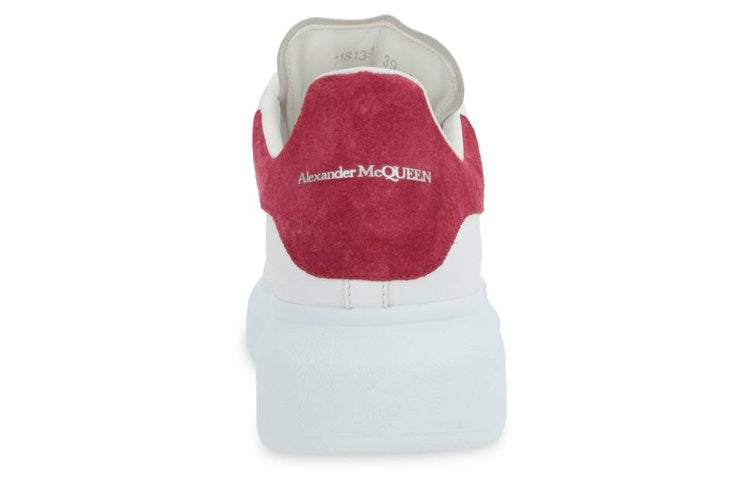 (WMNS) Alexander McQueen Oversized Sneakers 'White Cherry' 718139WIBN28821