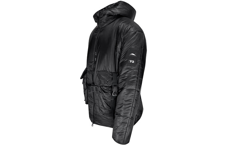 Men's Y-3 Logo Zipper Jacket Black GK4812