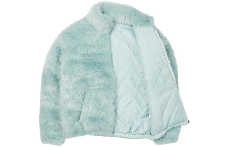 Palace Faux Fur Jacket 'Icey Blue' P21CS137