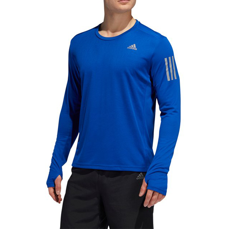 adidas Own The Run Ls Running Long Sleeves Blue DZ2126