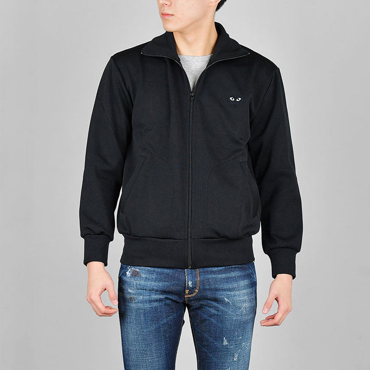 COMME des GARCONS PLAY Big Black Heart Track Jacket 'Black' AZ-T256-051-1