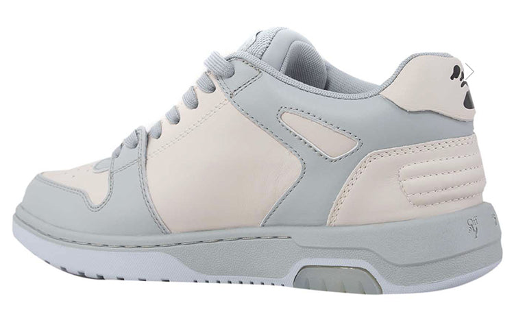 (WMNS) Off-White Out Of Office Mid Top Sneakers Blue OWIA259S21LEA0016109
