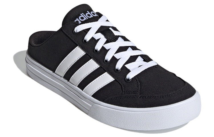 adidas VS Set Mule 'Black White' FX4850