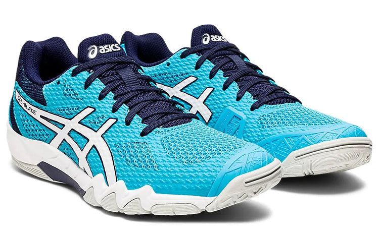 (WMNS) ASICS Gel-Blade 7 'Blue White' 1072A032-401