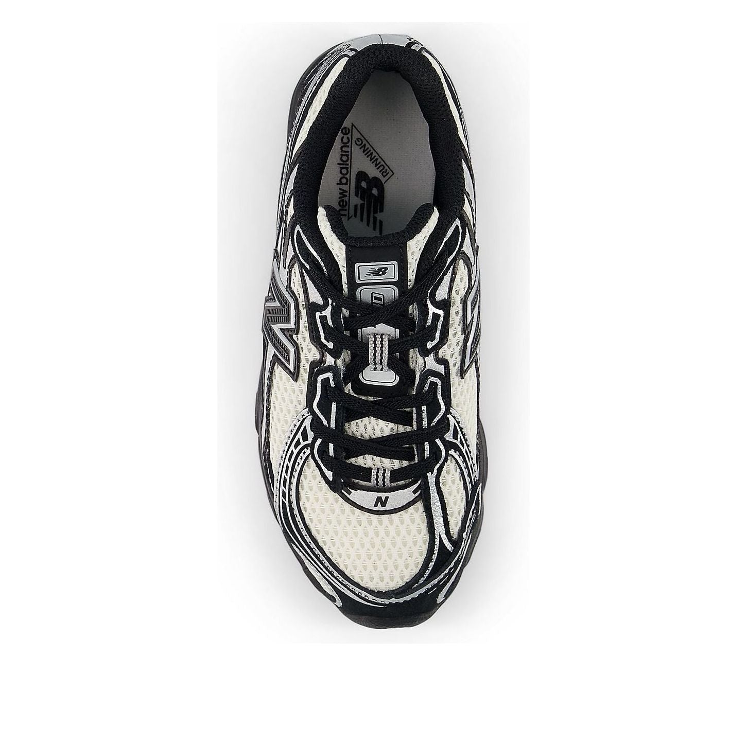 (PS) New Balance 740 Bungee Lace 'Black Rabbit Fur Gray' P7404ZL