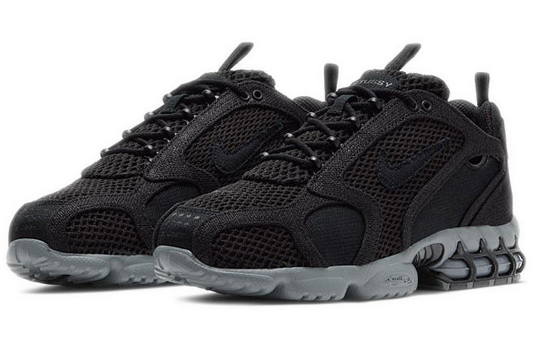 Nike x Stussy Air Zoom Spiridon Caged 2 'Black Cool Grey' CQ5486-001