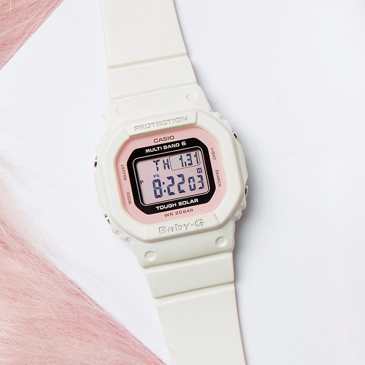 CASIO Baby-G 'White Pink' BGD-5000U-7DPR