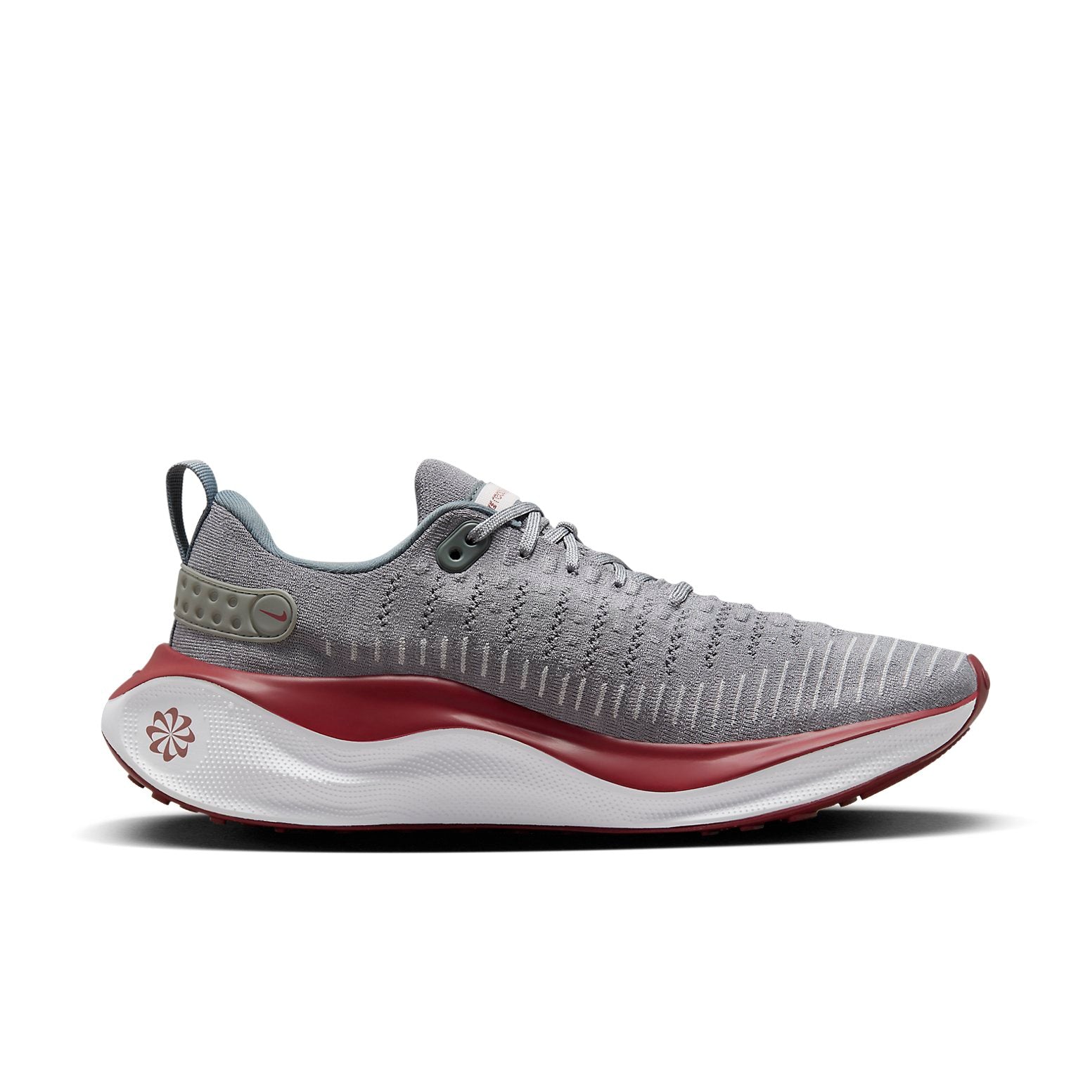 Nike ReactX Infinity Run 4 'Cool Grey Team Maroon' FJ1221-018